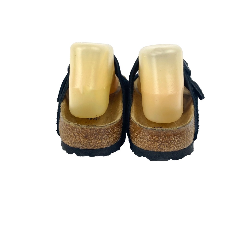 Birkenstock Suede Leather Sandals Women's 9 Soft Footbed "Arizona" 40 Worn Once! - Picture 5 of 9